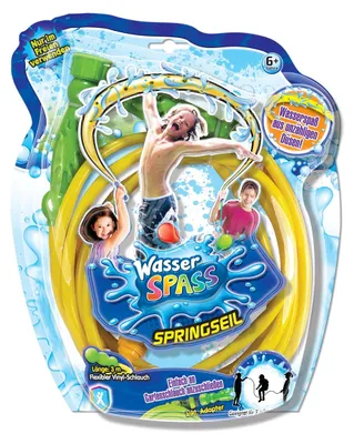 Produktbild von Kinder-Wassersprinkler Springseil gelb