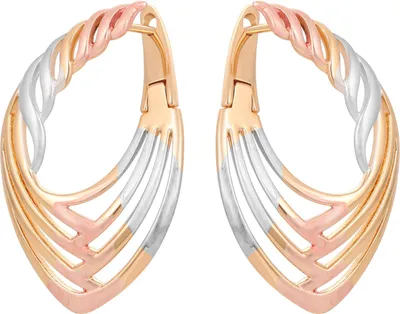 Image de Boucles d'oreilles Joella pour femmes - or, taille unique