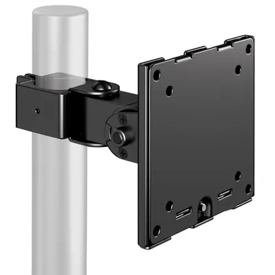Produktbild von VESA Monitorhalterung Adapterplatte aus Stahl für 17–49 Zoll Monitore, 75x75/100x100 mm, bis 20 kg, schwarz