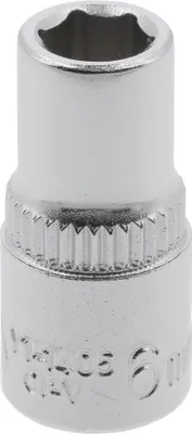 Produktbild von Yato YT-1405, Einzelner Artikel, Ratschenschlüssel, Chrom-Vanadium-Stahl, 1/4", Chrom, 25 mm