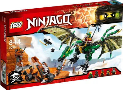 Produktbild von LEGO® NINJAGO Der Grüne Energie-Drache 70593