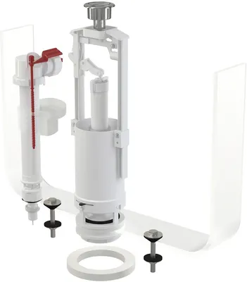 Productafbeelding van Alcadrain SA2000S 3/8" CHROOM spoelgarnituur met stopknop