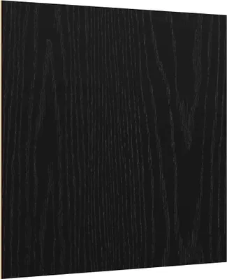 Produktbild von vidaXL Dekoplatten 12 pcs Schwarz Eichen-Optik 30 x 30 x 0,27 cm