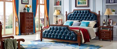 Immagine prodotto di Camera da letto design letto 2x comodini camera da letto classica lusso 3 pezzi.