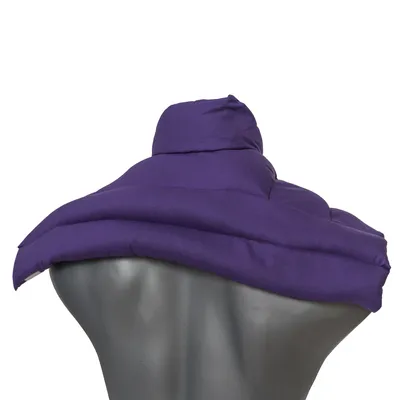 Produktbild von Kirschkernkissen Schulter & Nackenkissen mit Kragen. Wärmekissen Nacken für Mikrowelle (lila, Kirschkerne)