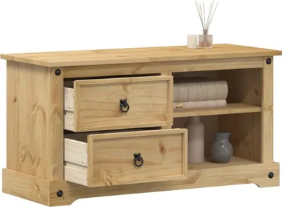 Productafbeelding van Maison Exclusive - TV-kast Corona, 100x40x52 cm, massief grenenhout