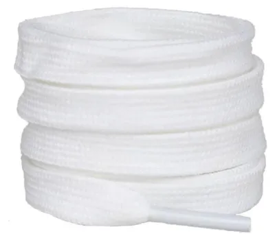 Productafbeelding van Veters Wit - 2CM Wijd - White Laces - Geschikt voor Adidas Campus 00s - 140 CM