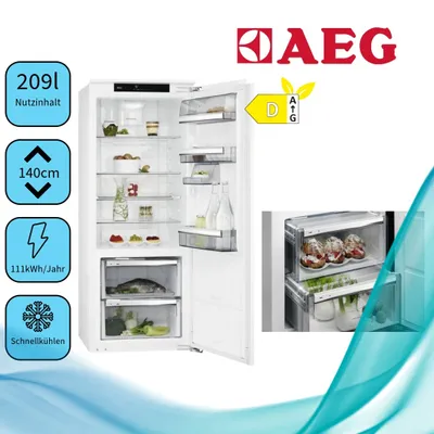 Produktbild von AEG SKE814D9ZC, 209 l, SN-ST, 38 dB, D, Weiß