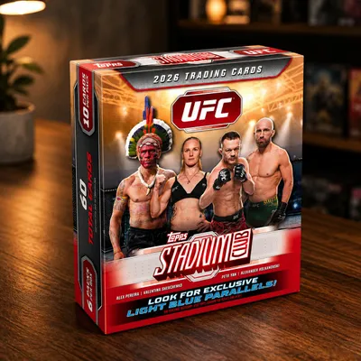 Produktbild von 2026 Topps Stadium Club UFC Mega Box Englisch, KI-generiertes Bild