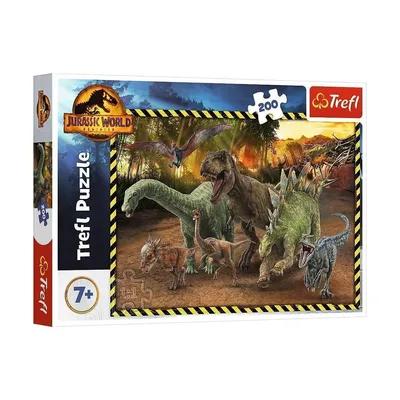 Obrázok produktu pre Puzzle 200 Jurský svet (Kinderpuzzle)