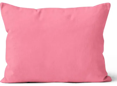 Imagen del producto de Funda de almohada de microfibra, 50x70 cm, color rosa