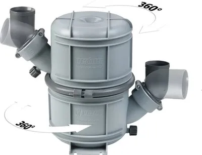 Zdjęcie produktu dla VETUS NLP Waterlock / Tłumik z przyłączami 65 mm | NLP65