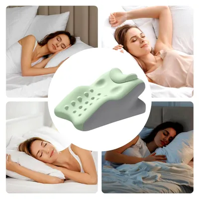 Produktbild von Ergonomisches Keilkissen für Schlaf und Entspannung mit Nackenstütze