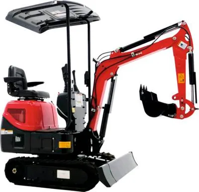 Produktbild von Minibagger PowerPac MB940-D (Diesel), inkl. Rechen, Schaufel, Grabenschaufel und Schnellwechsler, fertig montiert und be