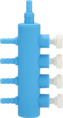 Produktbild von Aquariumluftventil Einstellbarer Plastikfischtank Sauerstofffluss Splitter für Kohlendioxidausrüstung1 bis 4 mit