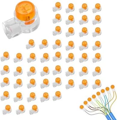 Produktbild von Wasserdichte Kabelverbinder-Set 120er - Transparenz - Einfach zu bedienen - für Haushaltsgeräte - K1-Connector