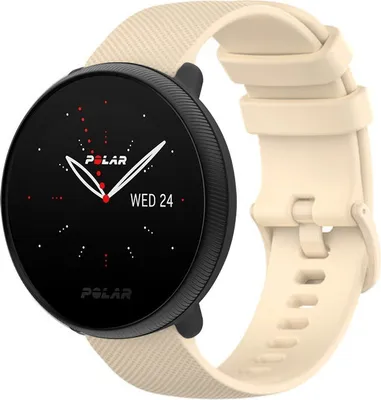 Produktbild von Strap-it Polar Ignite 2 Luxus Silikonarmband (Beige)