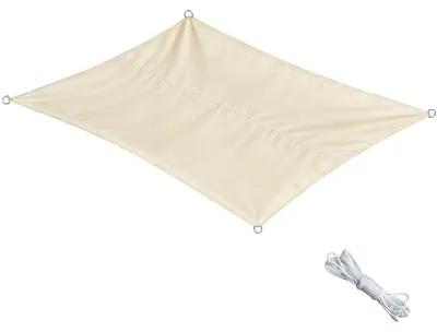 Immagine prodotto di Tenda a vela triangolare - Impermeabile - 3,5 x 5 m - Per balcone, giardino e terrazza
