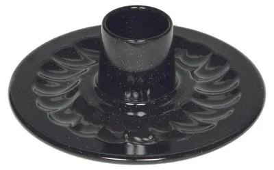Image de Riess Plaque tubulaire pour gâteau en couronne Ø26cm Noir Émail