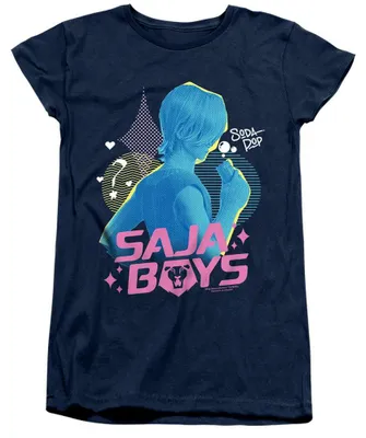 Produktbild von K-Pop Demon Hunters - "Mystery" T-Shirt für Damen, Anliegend TV42890 (S) (Marine)