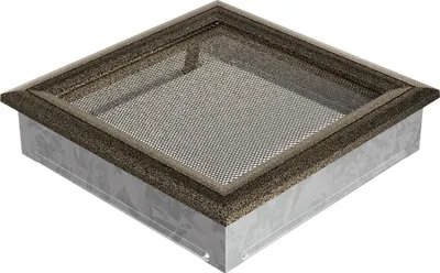 Obrázek produktu pro Mřížka 22x22 Oskar černo-zlatý natíraný