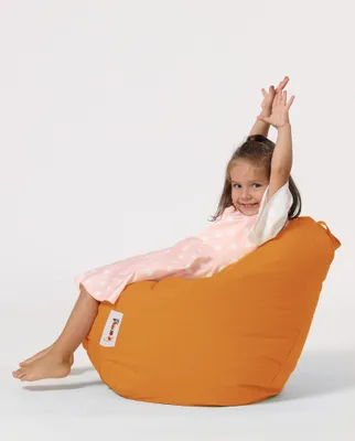 Produktbild von Hanah Home, Premium- FRN1164, Orange, Klassische Sitzsäcke, 100% ige Styropor mit hoher Dichte recycelt
