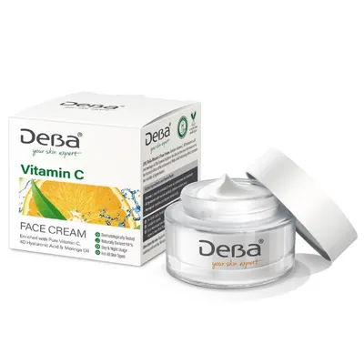 Produktbild von Tages- und Nacht-Gesichtscreme mit Vitamin C und Hyaluronsure, 50 ml