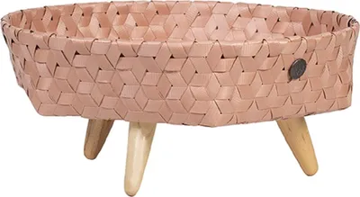 Produktbild von HANDED BY Korb Pflanzen Aufbewahrungs Ständer Dimensional COPPER BLUSH Holz