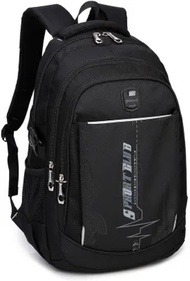 Produktbild von Schulrucksack für Jungen Laptop-Tasche Multifunktionales Tagesgepäck Wasserabweisender Rucksack für Schule und Reisen