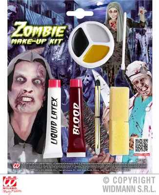 Produktbild von Zombie Make up Kit - Halloween