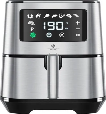 Immagine prodotto di Friggitrice grande da 5,5 L in acciaio inossidabile con display touch