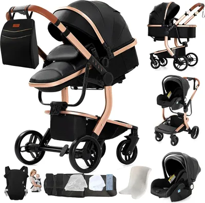 Immagine prodotto di Seggiolino auto per bambini, leggero, design 3 in 1, X518-SCHWARZ