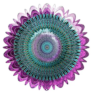 Produktbild von Windspinner, Spin Art, Mandala Galatic, 12MGA300, Ø 30cm