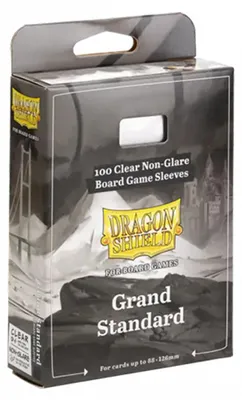 Image de Manchettes Dragon Shield Grand Standard – Transparent / Anti-reflet (88×126 mm, 100 pièces)