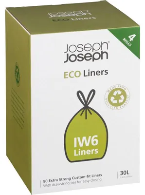 Produktbild von Joseph Joseph IW6 20L grau Öko-Abfallbeutel