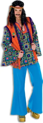 Produktbild von Kostüm Hippie Retro Herr Größe: 50
