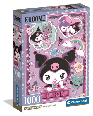 Immagine prodotto di 1000-piece puzzle - Clementoni - Kuromi - Ages 14+