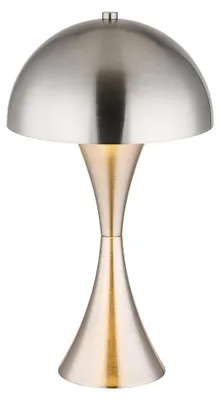 Produktbild von LED Tischleuchte, weiß, silber, schwarz, messing, H 36,1 cm