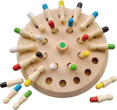 Produktbild von Montessori-Spielzeug – Gedächtnisspiele – Für Kinder ab 4 Jahren – Schachspiel – Lernspielzeug