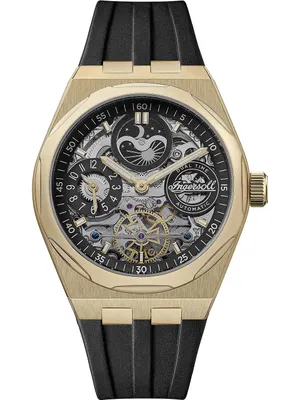 Produktbild von Ingersoll Herren Analog Uhr Elegant PUR Armbanduhr schwarz UIN12907