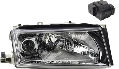 Zdjęcie produktu dla Johns, reflektory halogenowe przednie kompatybilne ze Skodą Octavią 1U prawe z serwomotorem 1U1941018P 1U1941018D 1J0941295A 1041664 9948397 42536208 4256
