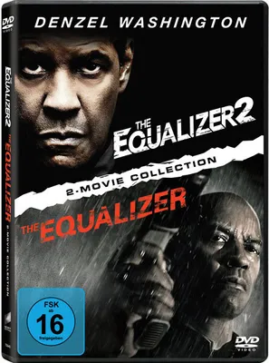 DVD cover for a 2-movie collection of The Equalizer films.