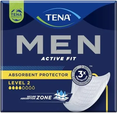 Immagine prodotto di Assorbente di Protezione per Incontinenza Maschile Tena Men - Livello 2 - Cartone da 6 confezioni