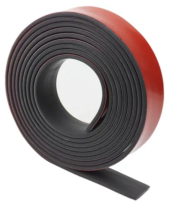 Image de Bandes de caoutchouc avec adhésif - Néoprène 25 mm x 3 mm x 6 mètres