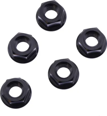 Produktbild von Set 5 Kronenwürfel JMP M8x1,25 mm aus Edelstahl V4A schwarz