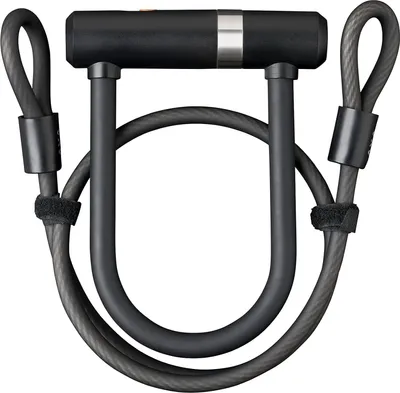 Produktbild von AXA Bügelschloss Newton Mini Pro+Cable, Länge 140mm, Ø17mm