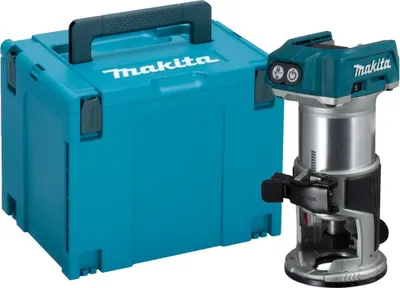 Image de Makita DRT 50 ZJ Fraiseuse multifonctions sans fil 18 V Brushless Solo + Makpac - sans batterie, sans chargeur