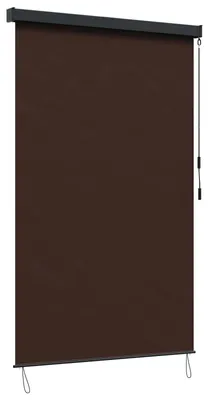 Immagine prodotto di Tenda a rullo vidaXL, marrone, 120 x 250 cm, in tessuto e alluminio