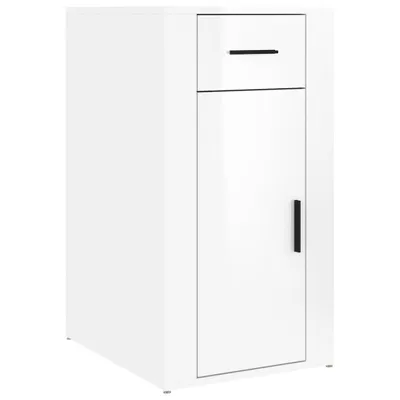 Produktbild von vidaXL Büroschrank Hochglanz-Weiß 40x49x75 cm Holzwerkstoff