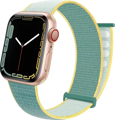 Produktbild von Strap-it Nylon-Schlaufenarmband - Passend für Apple Watch-Armbänder der Serien 1/2/3/4/5/6/7/8/9/10/11/SE - Größe: 38/40/41/42mm